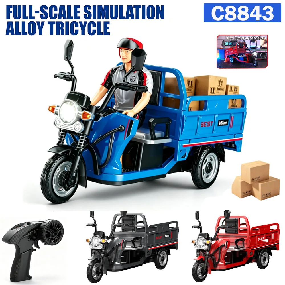 Rc Hobby Grade Truck - Nieuwe JJRC C8843 Volledig Gesimuleerde Legering
