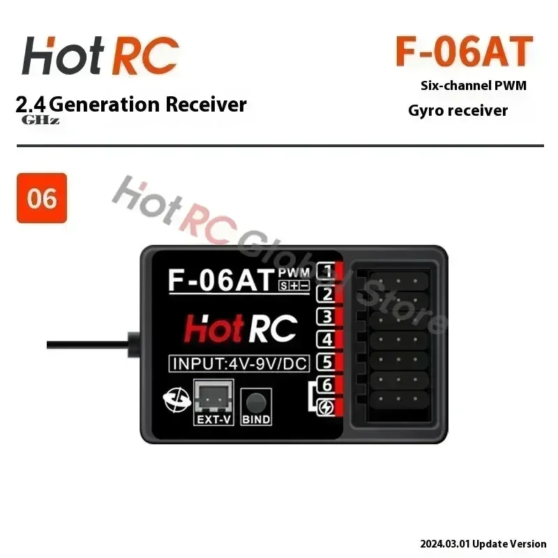 HOTRC 2.4Ghz 4/6/8 Kanaals F-0 - Rc Hobby Shops recensie en prijs