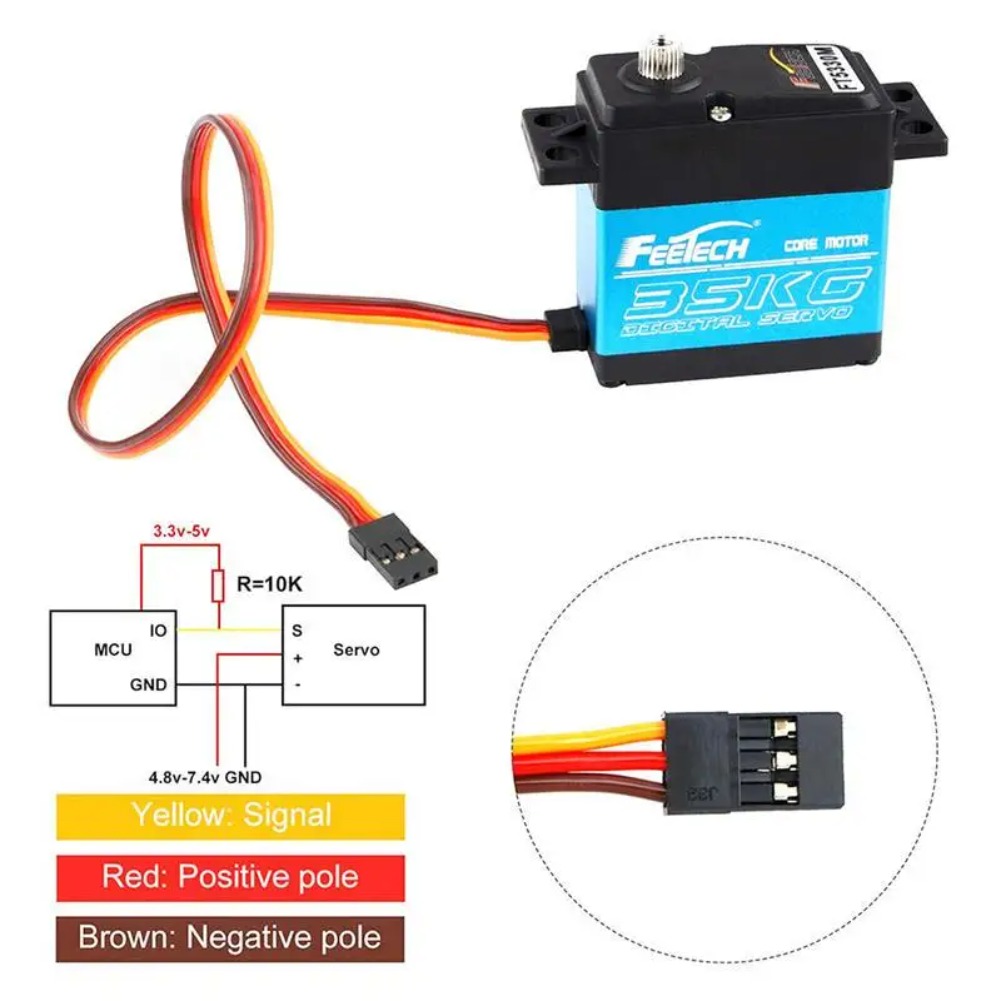 FEETECH FT5330M 35KG Digitale  - Rc Hobby Shops recensie en prijs
