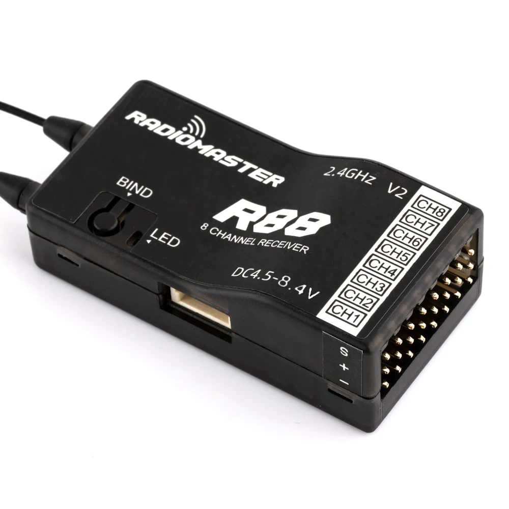 RadioMaster R88 V2 2,4GHz 8CH- - Receiver Sbus 8Ch recensie en prijs
