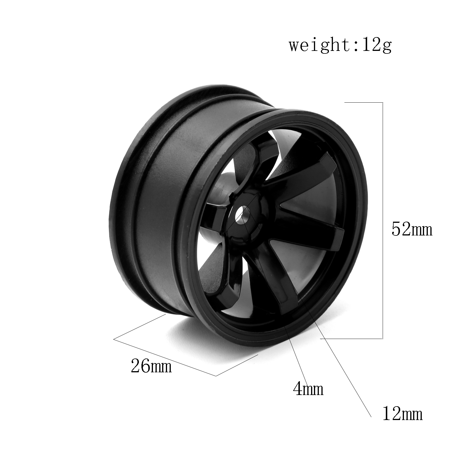 4 Stuks Plastic Wielnaaf Rc Ra - Rc Hobby Shops recensie en prijs