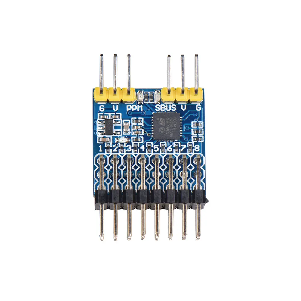 JHEMCU PPM PWM SBUS signaalcon - Receiver Sbus 8Ch recensie en prijs