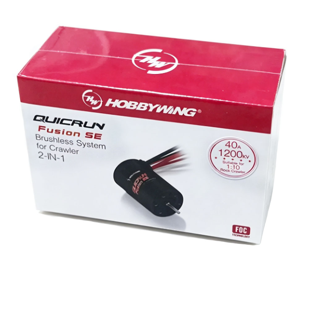 Hobbywing QuicRun Fusion SE 2- - Rc Hobby Motor recensie en prijs