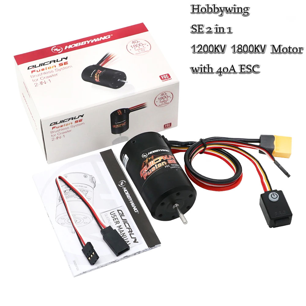 Hobbywing QuicRun Fusion SE 2- - Rc Hobby Motor recensie en prijs